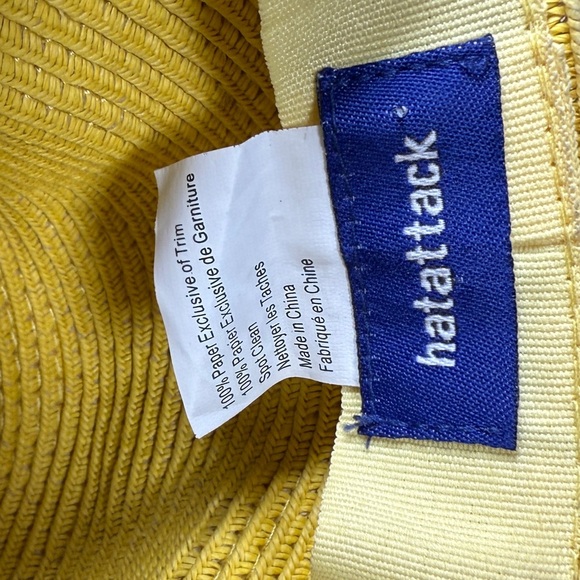 Hat Attack Sun Protection Hat Sunhat Yellow - Picture 5 of 10